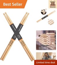 High-Quality 5A Maple Drumsticks - Perfect for All Drumming Styles