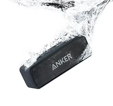 Anker Soundcore 2 Portable Bluetooth Speaker — Wireless Waterproof Stereo  Black