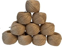 Jute Schnur Kordel 10X100M Natur FüR Garten Pflanzen Basteln Paketschnur