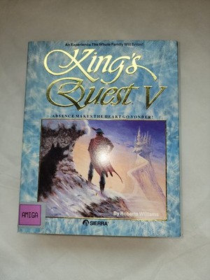 Commodore Amiga Kings Quest V - Excellent Condition - Tested