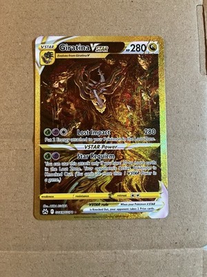 Pokémon Giratina VSTAR GG69/GG70 Crown Zenith Galarian Gallery Secret Rare Holo