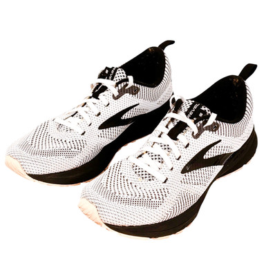 Brooks Revel 5 Running Shoes Womens Size 9.5 White/Black Casual Sneakers