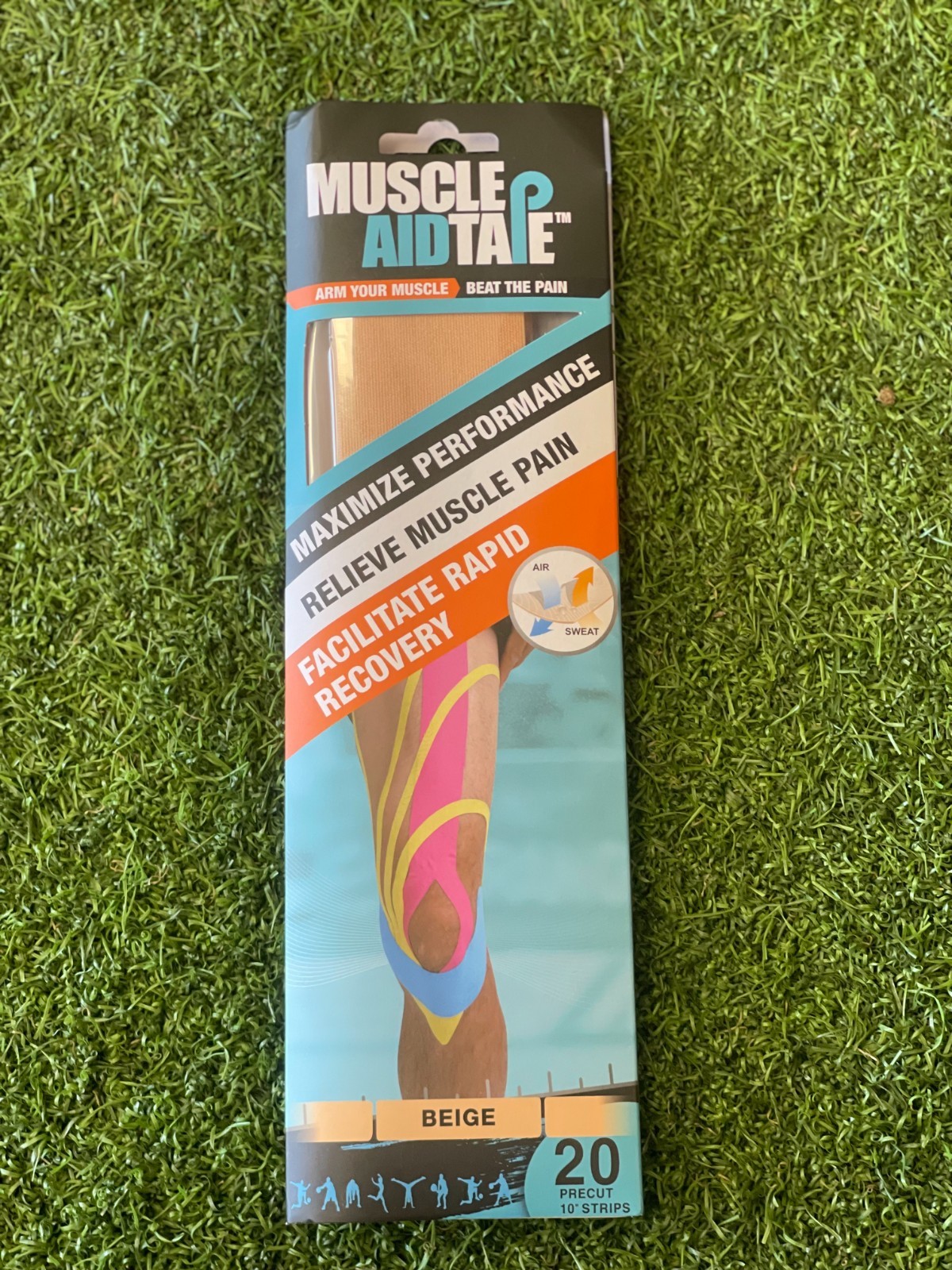 Muscle Aid Strips-Beige