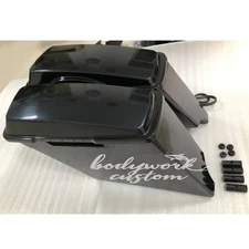 Stretched Extended 5" Hard Saddle Bags ABS New Style For Harley Touring 1994-13