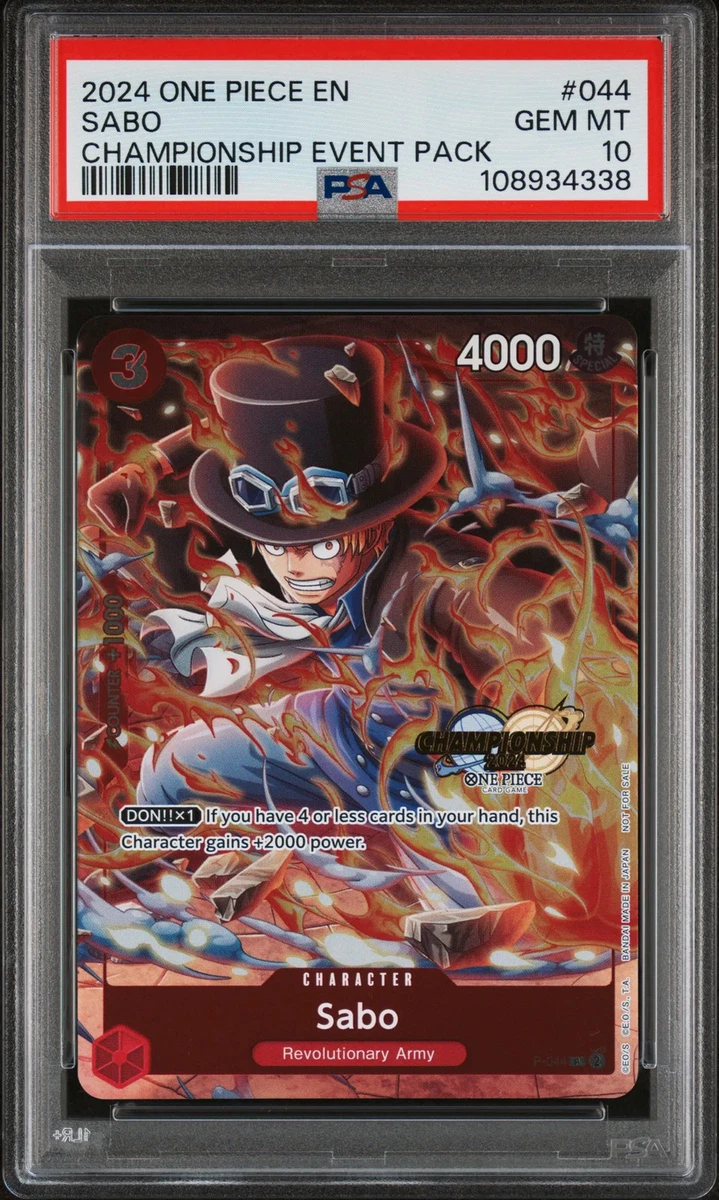 Sabo P-044 One Piece Promotion Cards for sale | eBay