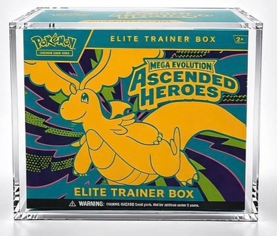 POKEMON ELITE TRAINER BOX ETB MAGNETIC CASE PROTECTOR HIGH QUALITY DISPLAY US