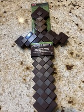 New Minecraft Netherite Sword Child Accessory Mattel 6 New