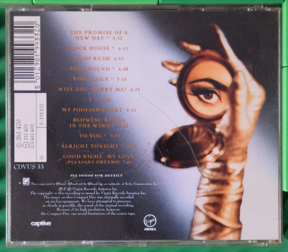 Paula Abdul - Spellbound - Virgin - CD - 1991 - Bild 2 von 4