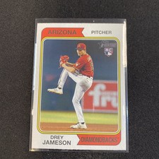 2023 Topps Heritage - Drey Jameson #257 (RC)