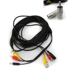 NEW 100FT 30M BNC CCTV DVR SECURITY CAMERA SYSTEM AUDIO RCA VIDEO DC POWER CABLE