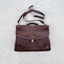 Vintage Coach Beekman Briefcase Camel Color No. M6C-5266