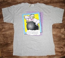 Vintage Disney Little Mermaid Ursula Single Purple Fish T Shirt XL New With Tag