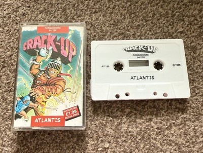 Crack-up Commodore 64 C64 Spiel getestet sehr guter Zustand 