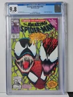 Amazing Spider-Man #363 CGC 9.8 1992 Bagley Venom Carnage Classic Cover