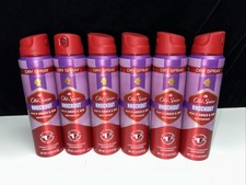 LOT OF 6 Old Spice KNOCKOUT XL Antiperspirant Dry Spray Each is 4.3oz