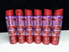 LOT OF 6 Old Spice KNOCKOUT XL Antiperspirant Dry Spray Each is 4.3oz