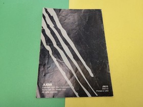 atari jaguar tempest 2000 Manual Only