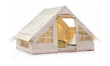 Inflatable Tent for Camping, Easy Set-Up with Hand Pump, Portable 4 Season Bl...