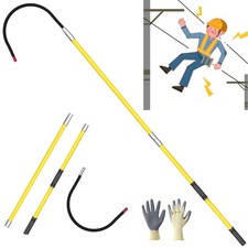 110kV High Voltage Insulated Rescue Hook Retractable Fiberglass
