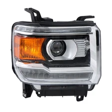 Labwork Right HID w/LED DRL Headlight Fit For GMC Sierra 2500HD/3500HD 2016-2019