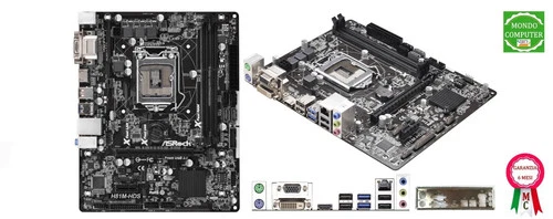 SCHEDA MADRE SOCKET 1150 ASROCK H81M DHS +CPU CORE i7 4770S /CORE i5/CORE i3+RAM