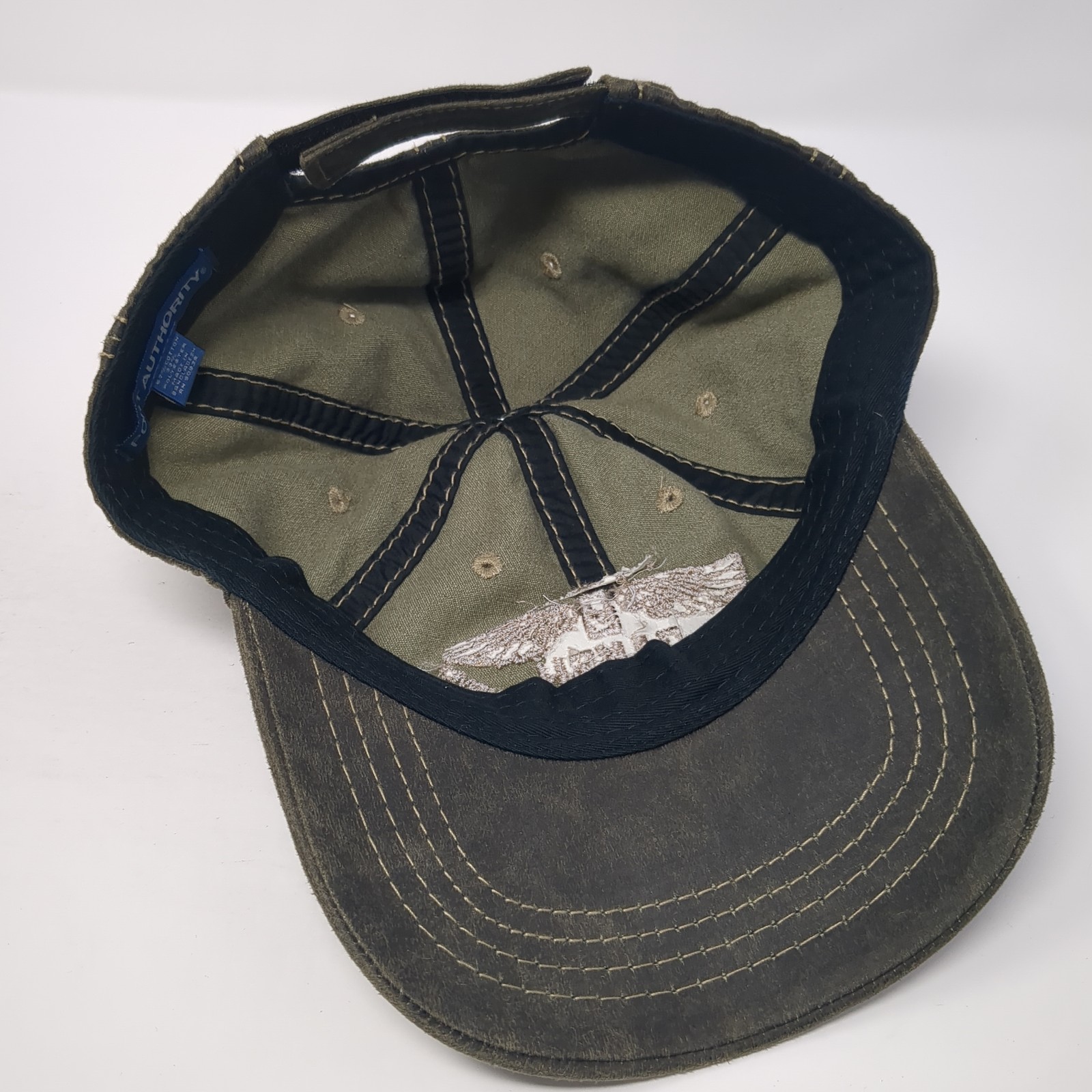 Flying Ranch Strapback Baseball Cap Brown One Siz… - image 6