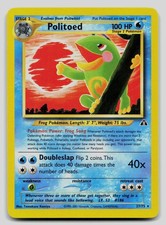 Politoed 27/75 Rare Neo Discovery Pokemon Unlimited Near Mint