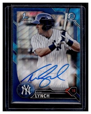 Lynch, Time - 2016 Bowman Chrome - Autograph - 133/150