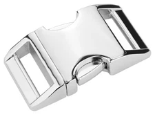50 - 5/8 Inch Aluminum Side Release Buckles