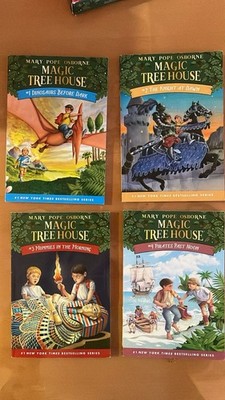 The Magic Tree House Books 01-04 by Mary Pope Osborne in English
