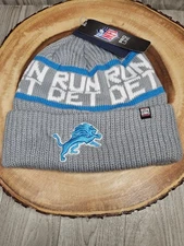 Detroit Lions Fanatics X Run DMC Winter Beanie Skully Hat Cap OSFM NFL