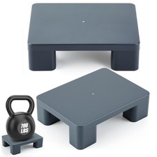 2 Pack Dunnage Rack, 4.72" Height Plastic Dunnage Rack, 1000+ Pound Capacity ...