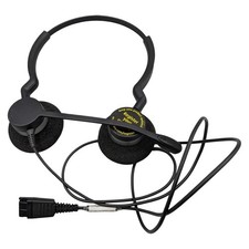 Jabra BIZ 2300 Duo Wired Headset Black Noise Cancelling QD HSC015 Binaural