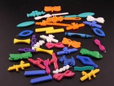 Vintage Plastic Barrettes and Hair Clips Lot Child's 70s-80s