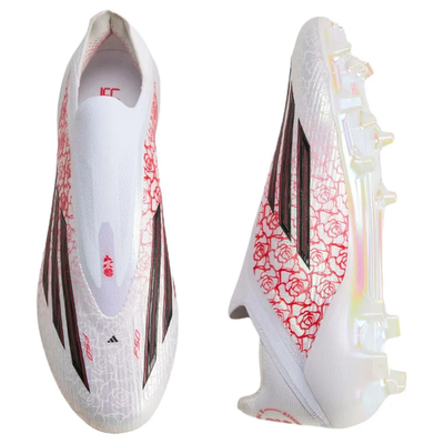Lamine Yamal x adidas F50 Elite Laceless FG Cloud White Black