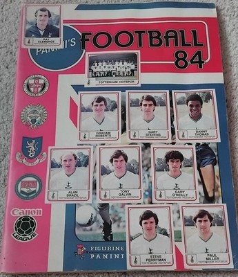 Panini Fussball 84 Album - drei fehlen