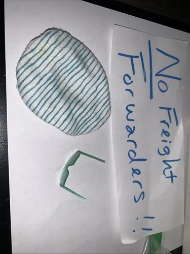 Jem And The Holograms Jerrica Aqua Glasses And Stained TLC Hat READ TERMS!