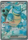 Pokémon TCG Pokémon Blastoise ex Blastoise Ultra Rare Holo (MEW) 184/165 NM