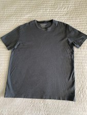 Banana Republic Men  s T-Shirt, Sz XL, Blue/Gray, Crew Neck, Short Sleeve, Logo