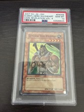 ELEMENTAL HERO WILDHEART - PSA 10 - POP 2 - SUPER RARE HOLO - DARK REVELATION 4