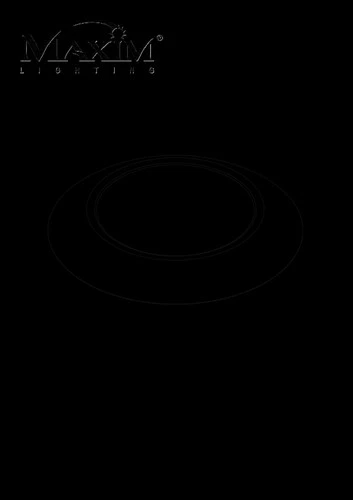 Maxim Lighting Diverse 7.5" LED Flush Mount 3000K White Dimmable 57643WTWT - Picture 5 of 5