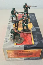 CONTE COLLECTIBLES FRENCH & INDIAN WAR ROG025 RANGERS FIRING SET Nº 3