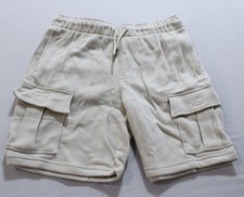 Old Navy Boy's Drawstring Waist Cargo Fleece Shorts EJ3 Wishbone Large NWT
