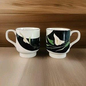 Sango Quadrille Black Lilies | eBay