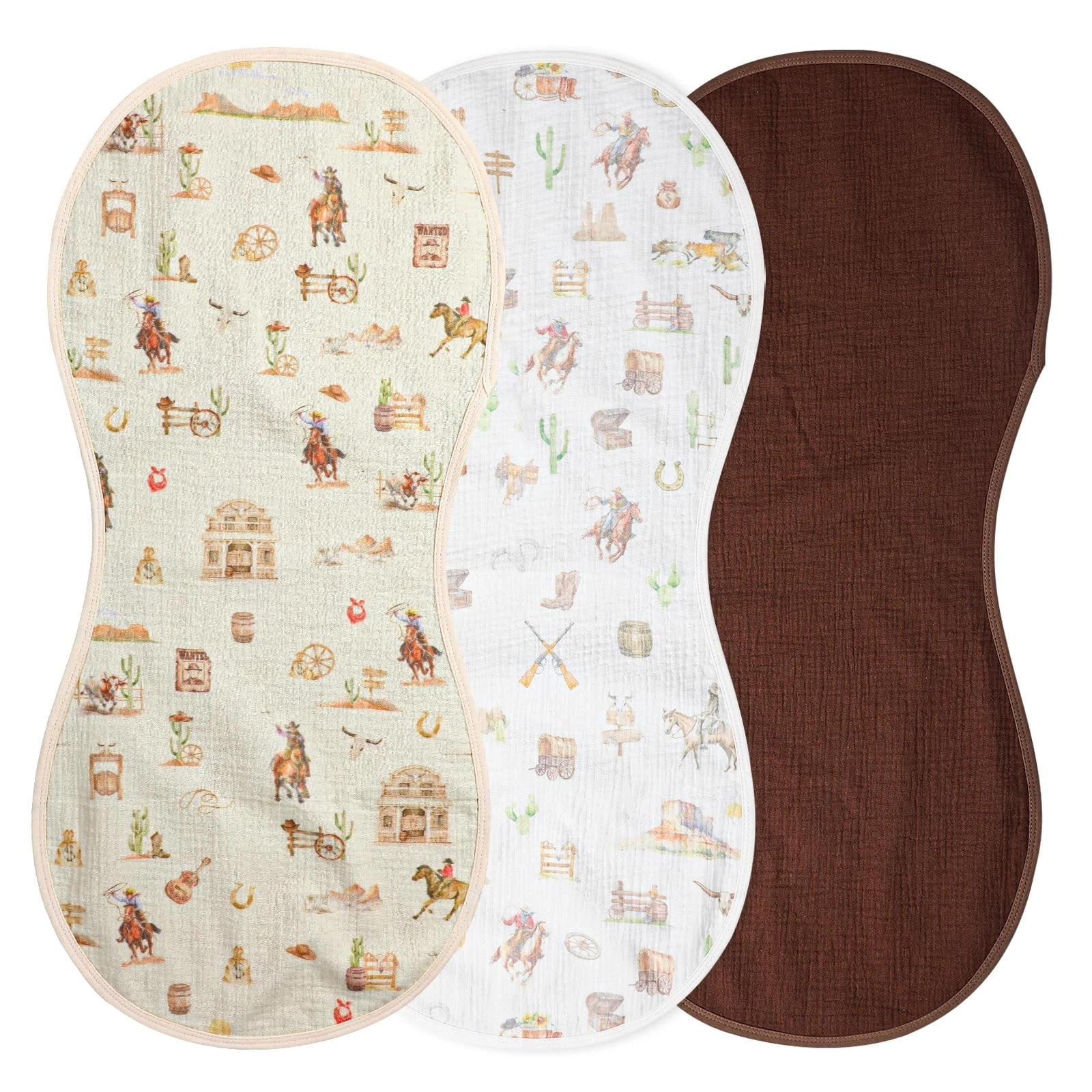 3 Pcs Changing Pad Liners Fits in Peanut Shape Changing Pad Waterproof Diaper...