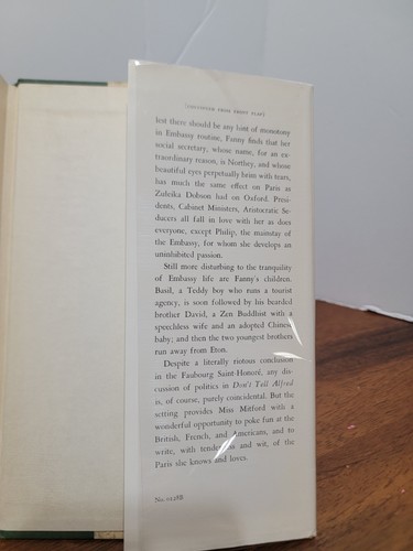 Don’t Tell Alfred by Nancy Mitford 1960 First Edition Hardcover Book - Bild 11 von 14