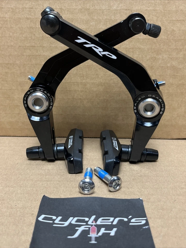 Nuevo de Lote Antiguo 2012 TRP FX950 Aleación CNC Freno en U Freno Trasero Tek-Tro Freestyle BMX Bicicleta GT SE Foto 4 de 4