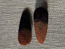 Handmade Sparkly Alligator Resin Hair Clips