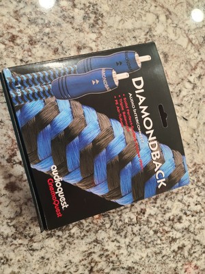 AudioQuest Diamondback RCA Audio Interconnect 1 Meter (( Pair ))