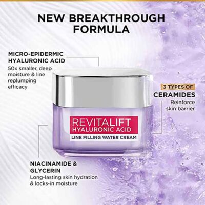 L'Oreal Paris Revitalift Hyaluronic Acid Plumping Day Cream 50ml